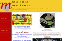 Desktop Screenshot of mosaikart.at